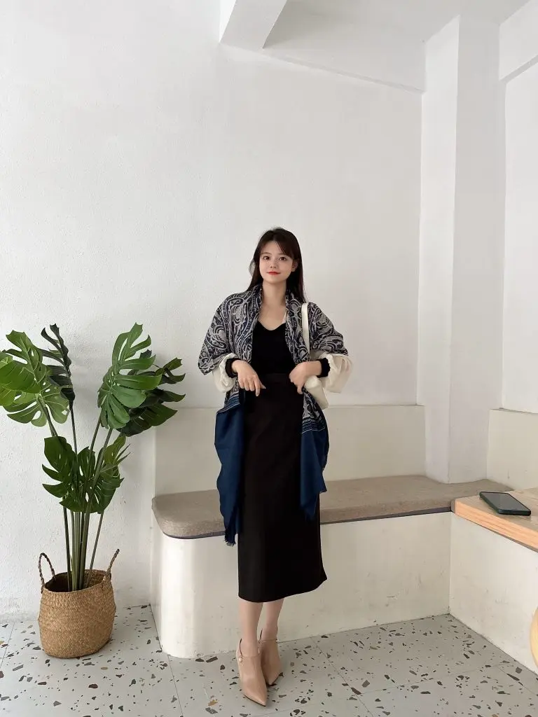 [贝尚美格]依囡 法式气质裸靴设计感单鞋女深口尖头高跟鞋细跟小个子及踝靴