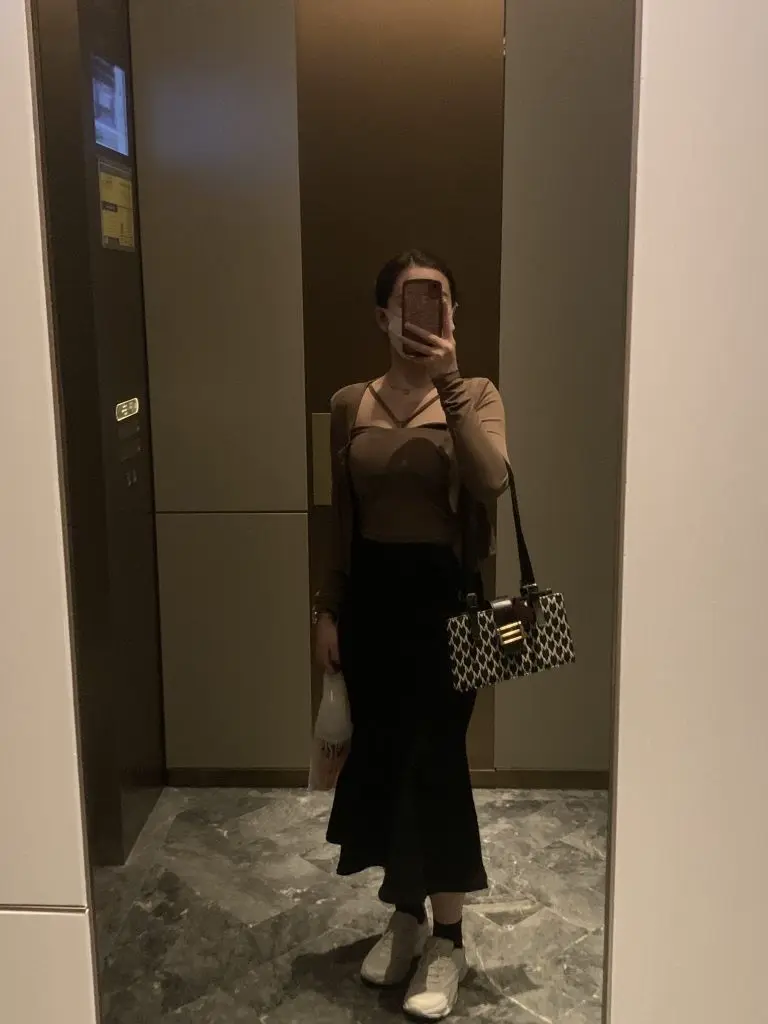 [月中维]早春季女装小香风套装盐系穿搭高级感吊带背心针织开衫两件套