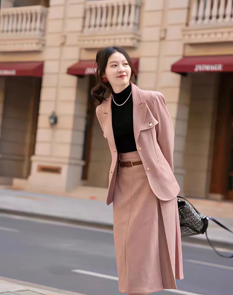 [zoqo]半高领针织衫女秋冬洋气修身显瘦毛衣黑色内搭打底衫上衣