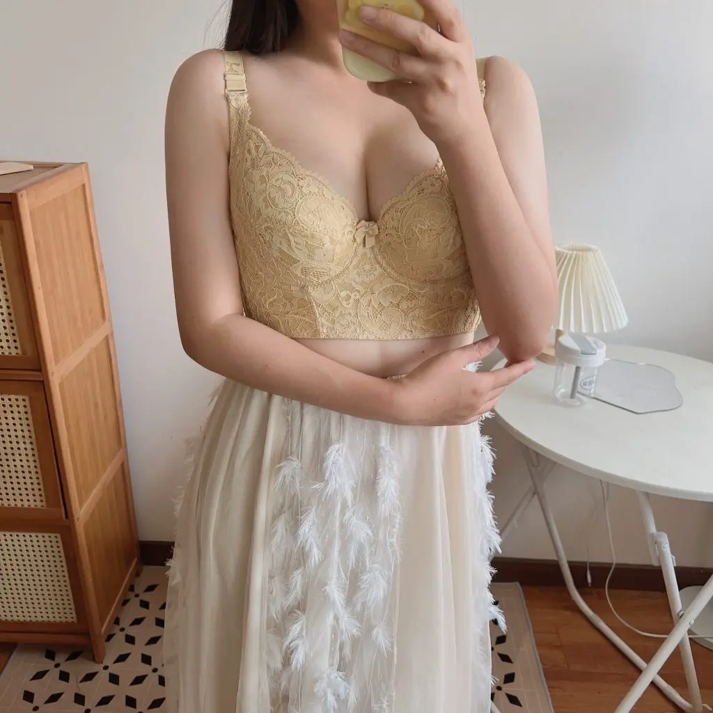 女儿腰调整型内衣收副乳矫正防下垂上托大胸显小胸聚拢七排扣文胸