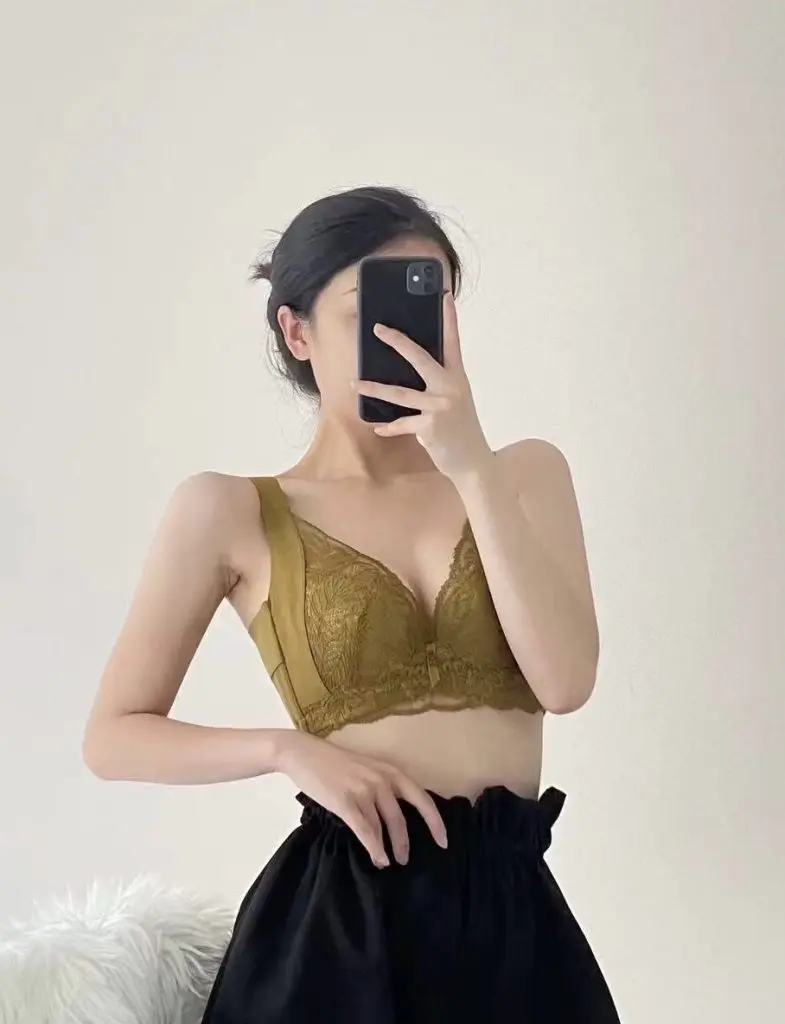 华薇露调整型内衣大胸显小胸聚拢收副乳防下垂矫正全罩杯文胸薄款