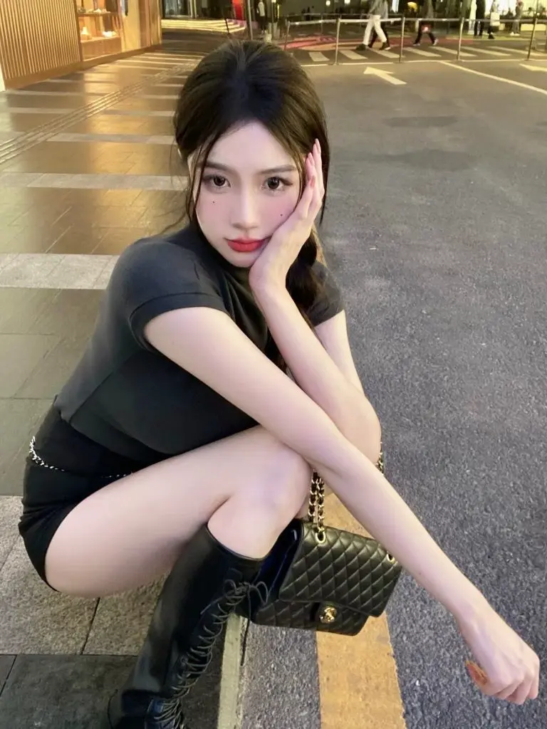 BeauToday系带长筒靴女秋冬加绒高筒靴子真皮骑士靴厚底