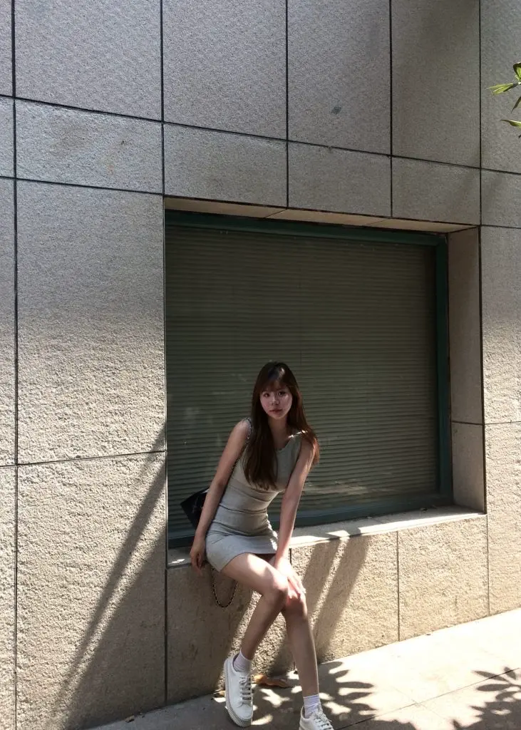 Chill巧儿 很松弛的一套韩系连帽休闲卫衣拉链外套无袖针织连衣裙