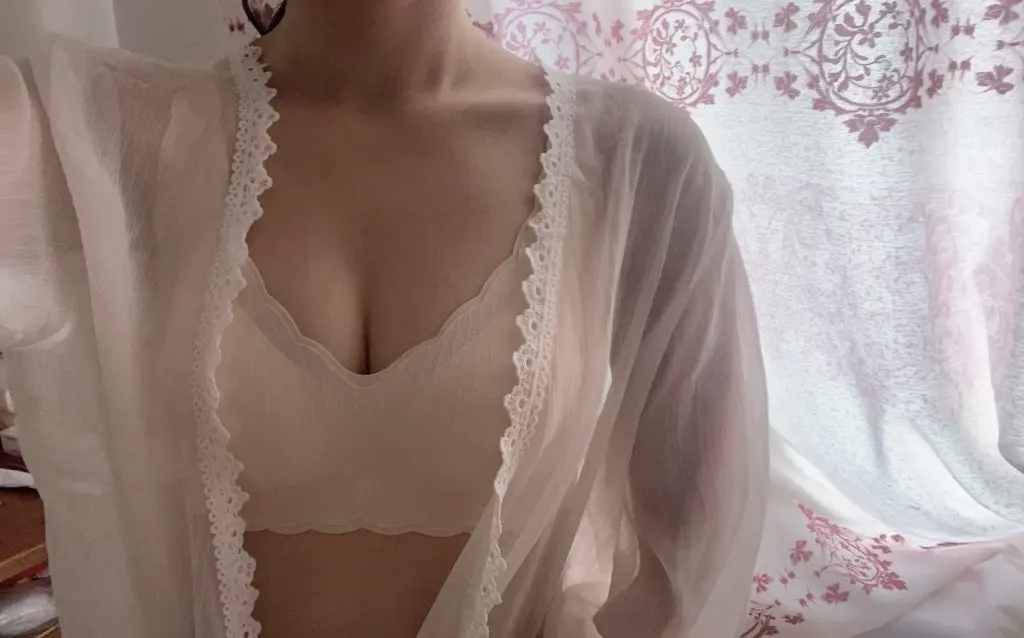 [DESICOOL/迪思寇]云朵无痕内衣女小胸聚拢秋冬一片式舒适防下垂无钢圈固定杯文胸罩