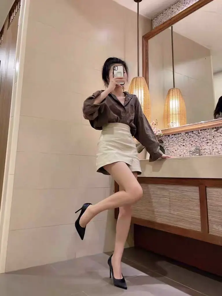 [美丽向前走]气质高跟鞋女年春夏细跟好看尖头工作鞋职业礼仪网红单鞋