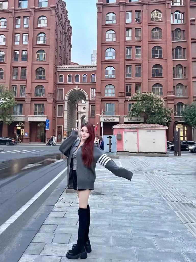 [步步芭蕾]过膝丝袜靴女长筒靴秋冬防掉筒长靴女高跟显瘦包腿弹力靴