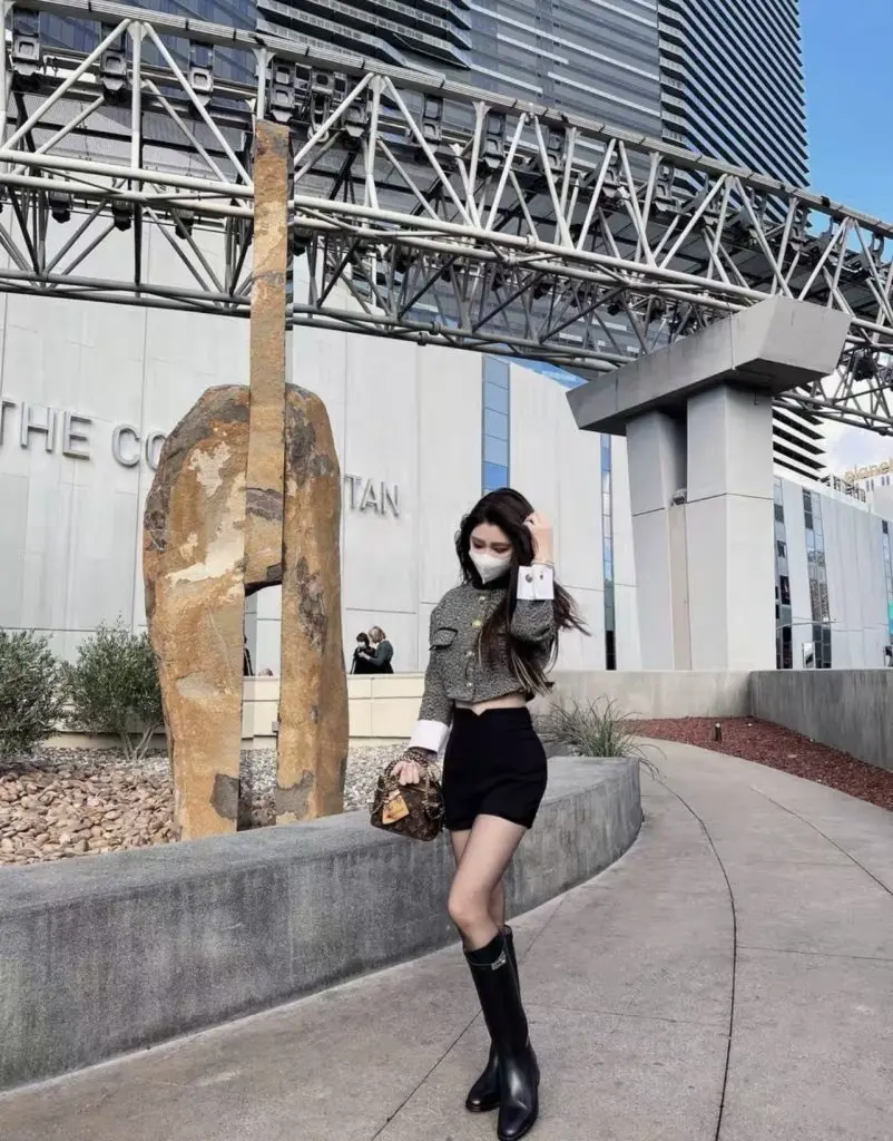 [MOT设计师店]高端！超精致~显腿长！经典百搭真皮长筒靴黑色平底骑士靴高筒靴