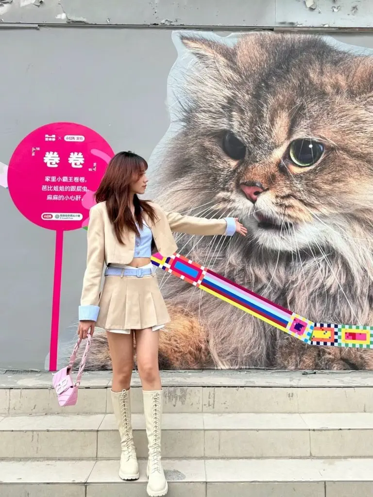 [瓶子家潮流女鞋]白色长靴冬季加绒长筒靴女马丁骑士靴系带厚底高筒靴子