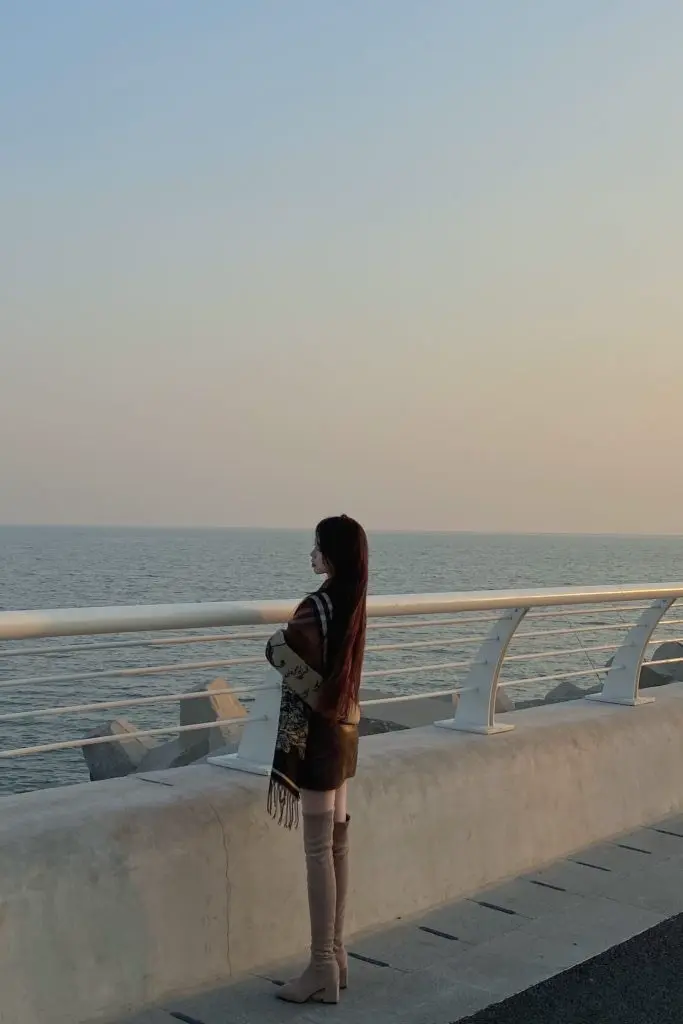 [sonlarfu/索兰芙]过膝长筒靴女秋冬粗跟高跟靴子瘦腿长靴弹力瘦瘦靴高筒靴