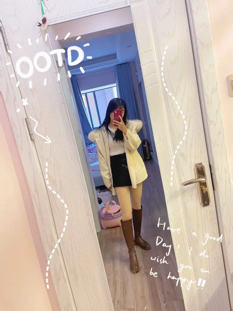 [辣辣女鞋定制]后拉链长筒靴女秋冬不过膝厚底瘦瘦高筒靴女骑士靴长靴