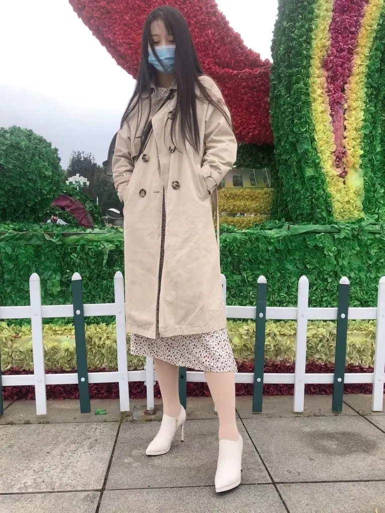 [疯狂鞋包]尖头高跟鞋及踝靴英伦风时尚马丁靴防水台细跟短靴女