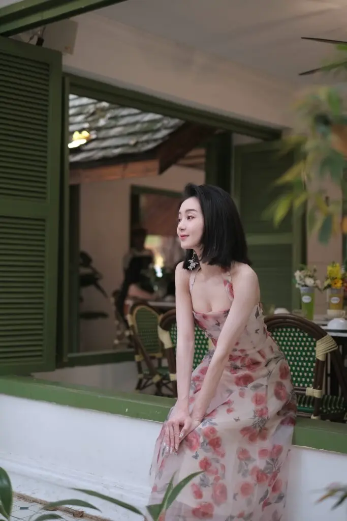 [棠公子TANG CHILDE]度假风茶歇法式挂脖连衣裙高级感温柔初恋仙女裙子气质超仙