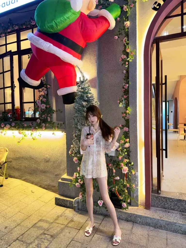 [Uniken]迷人眼 秋温柔风印染宽松休闲直筒衬衣长袖衬衫外套女