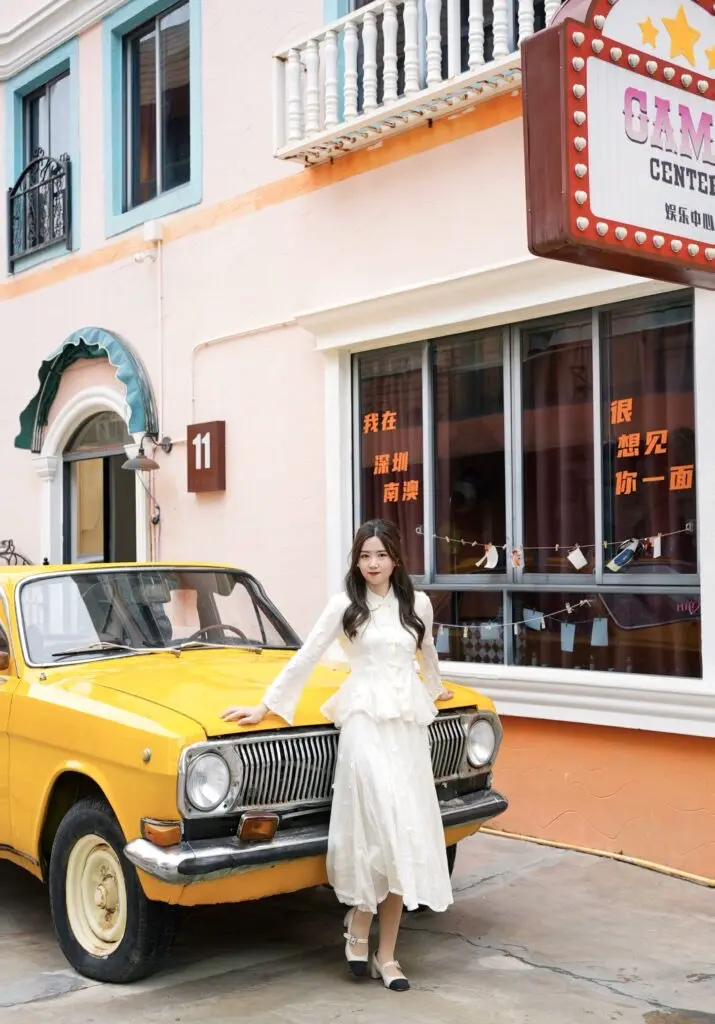 [贝朵菲]新中式立体蝴蝶刺绣旗袍女高级感小洋装民国风今年流行漂亮套装裙