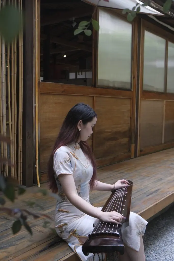 [花开栀夏 复古国风馆]新中式国风提花旗袍夏季年轻款少女高级感优雅气质连衣裙