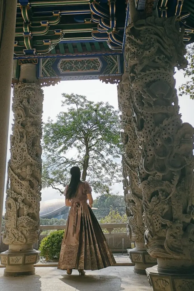 [织造司]忘空山原创明制汉服宋锦暗纹提花飞机袖仿妆花马面裙女套装