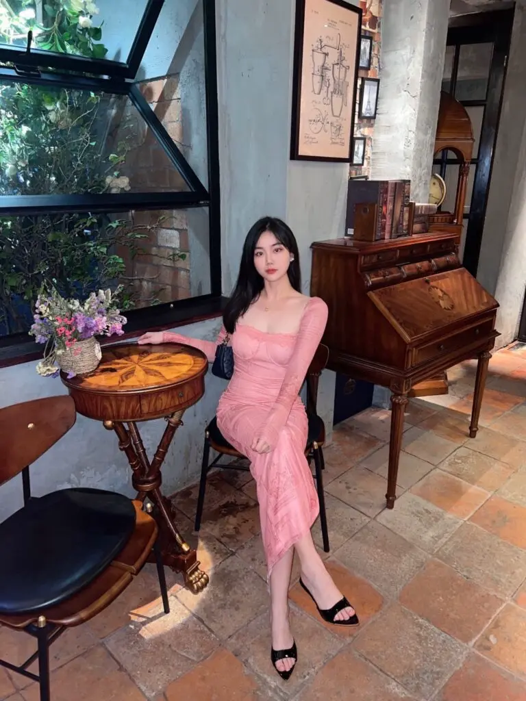 [风苓]夏季漆皮裸色高跟凉鞋细跟尖头露趾性感外穿一字拖鞋女