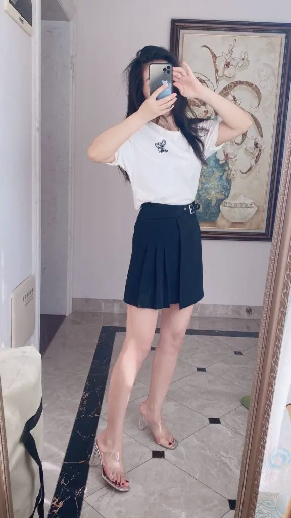 emuy凉鞋女夏季银色百搭外穿拖鞋舒适简约气质水晶粗跟透明高跟鞋