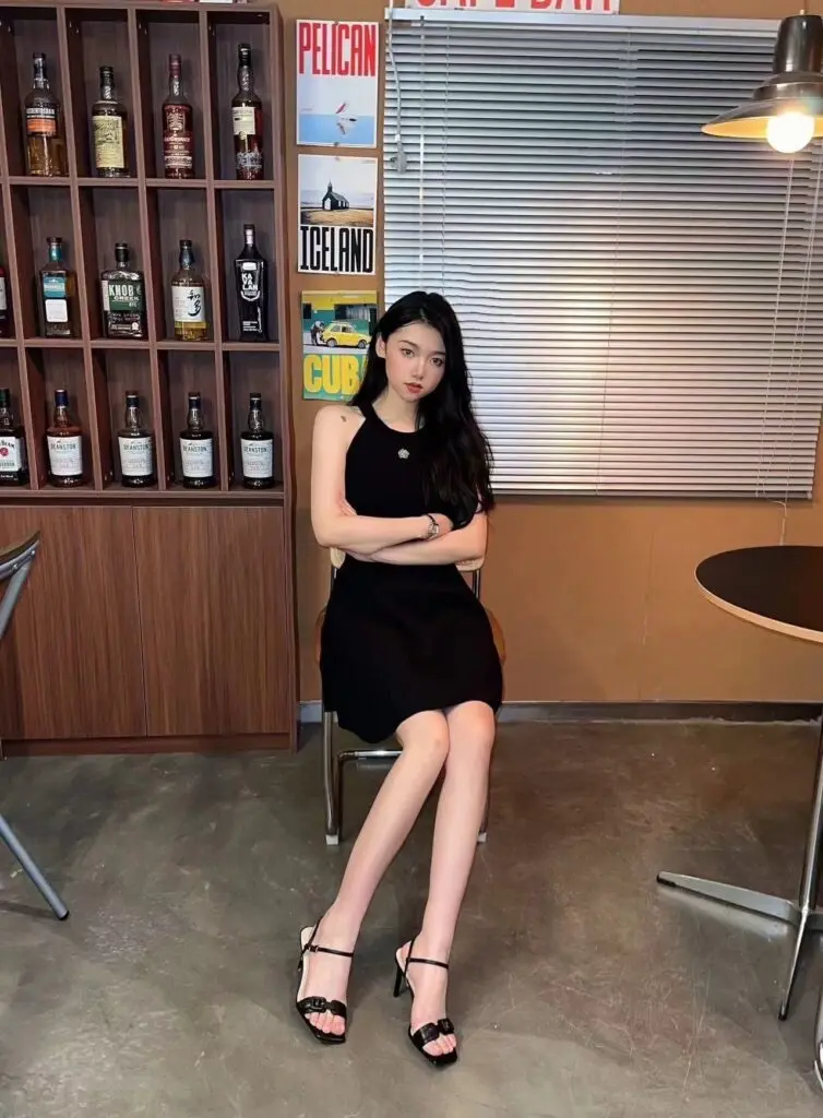 Ascot Maggie春季真皮凉鞋简约小方型皮带扣细带细高跟露趾