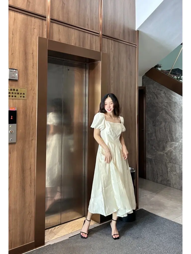 LUKECSION一字带凉鞋女夏季通勤细跟黑色真皮性感气质职业高跟鞋