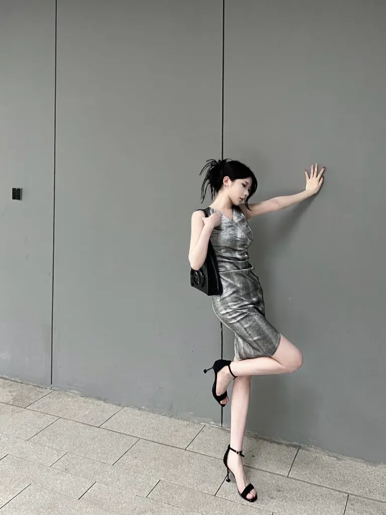 DAIJIA BUTTERFLY黛佳蝶 真皮凉鞋女夏季细跟黑色性感一字带高跟鞋百搭罗马软底