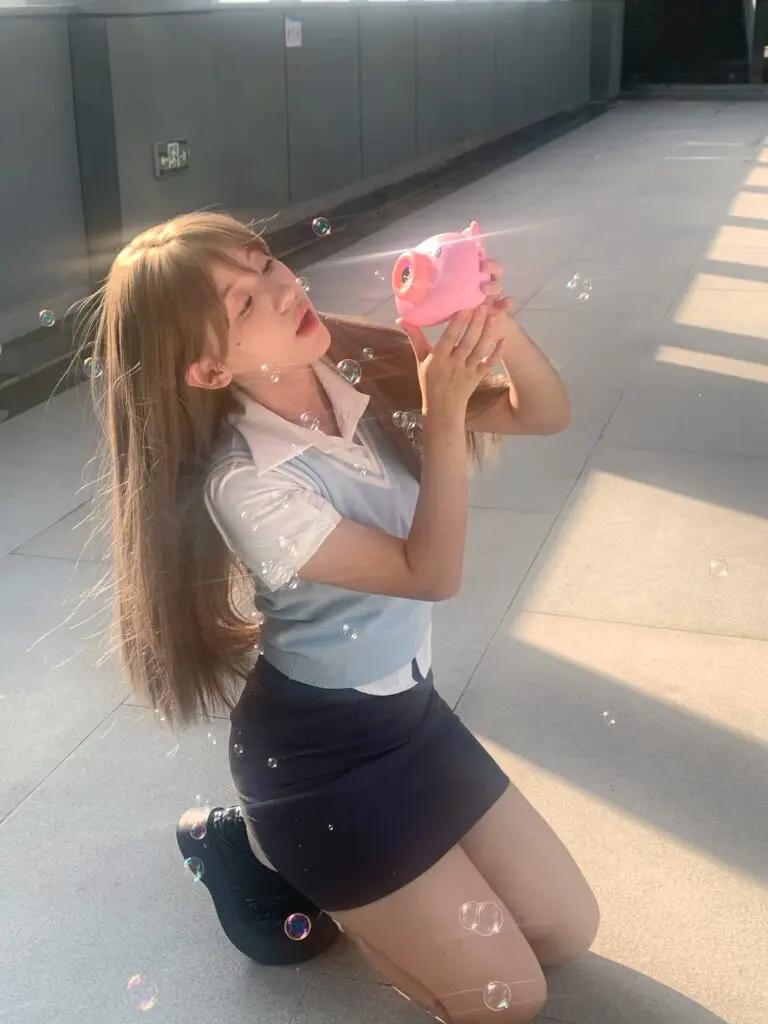 笨比甜【叛逆日记】韩系制服学院风套装女秋季马甲背心辣妹包臀裙