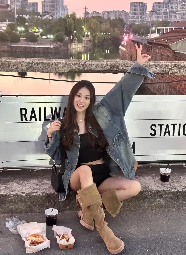 网红超火翻折两穿粗跟过膝靴女瘦瘦长筒靴秋冬雪地靴潮