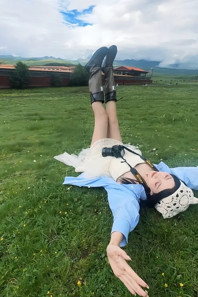 户外野鸟雨靴女长靴骑士靴长筒靴夏季防水雨鞋高筒靴小众棕色靴子