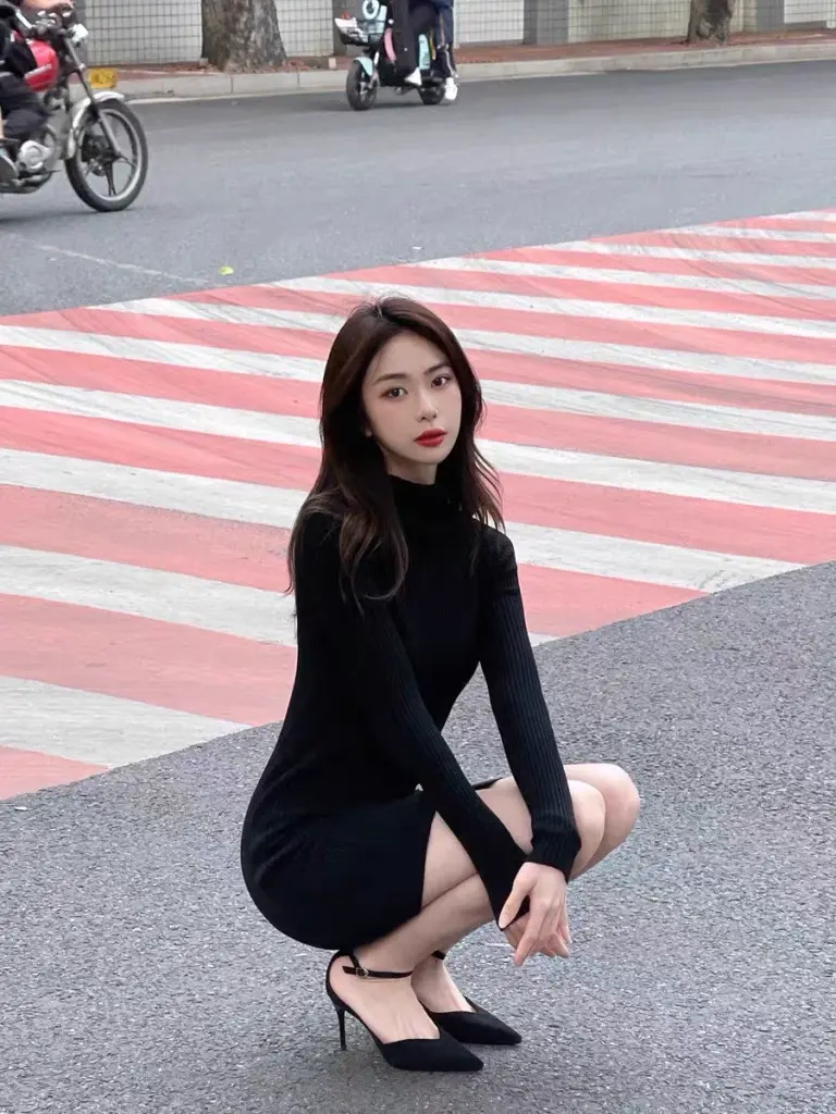 店主自留！巨好看！一字带尖头细跟真皮中空单鞋仙女高跟包头凉鞋