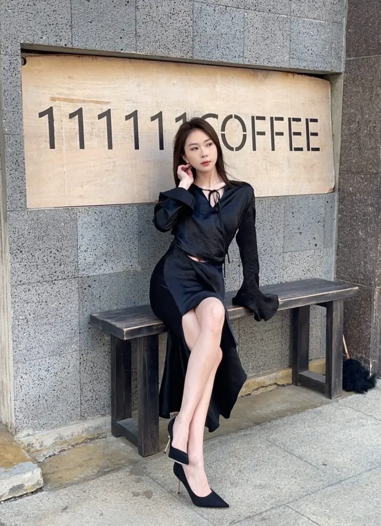 真皮黑色通勤OL不累脚尖头细跟高跟鞋女百搭气质单鞋