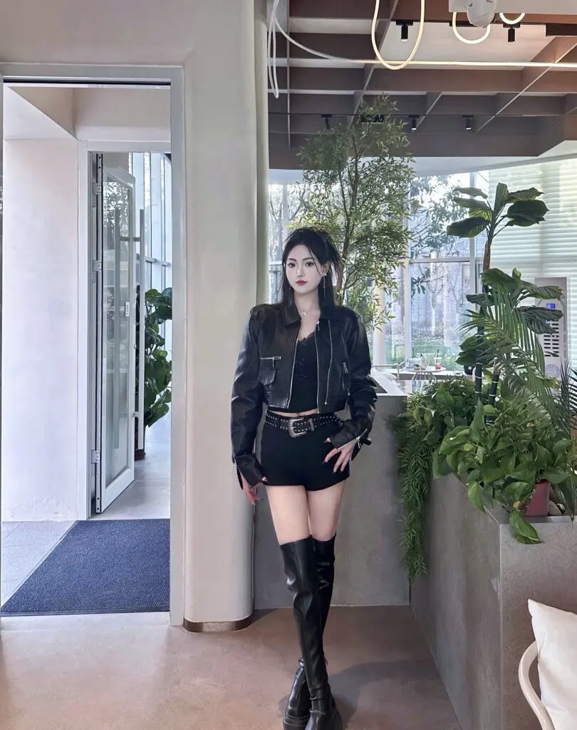 长腿叔叔定制女鞋过膝长筒靴子女厚底靴弹力瘦瘦靴增高筒辣妹长靴