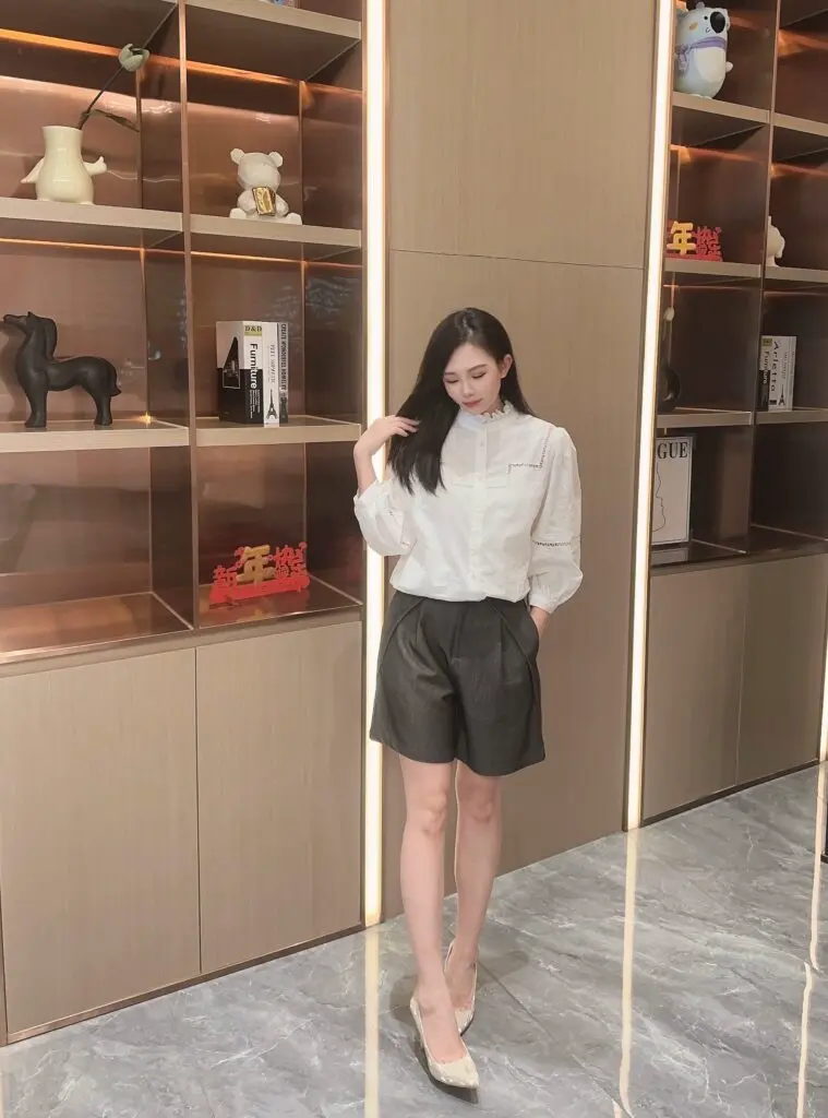 气质高跟鞋女秋细跟尖头鞋百搭设计感小众网红法式单鞋女