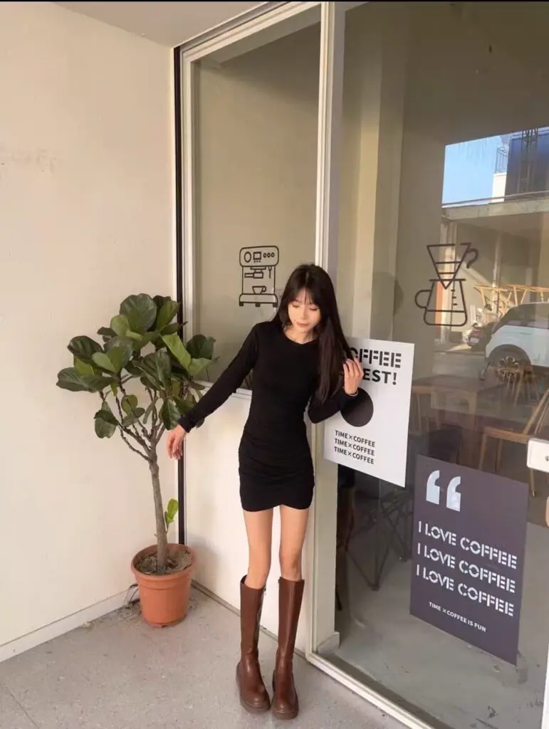 双筒围骑士靴女粗腿高筒长靴子显瘦不过膝厚底增高长筒靴真皮