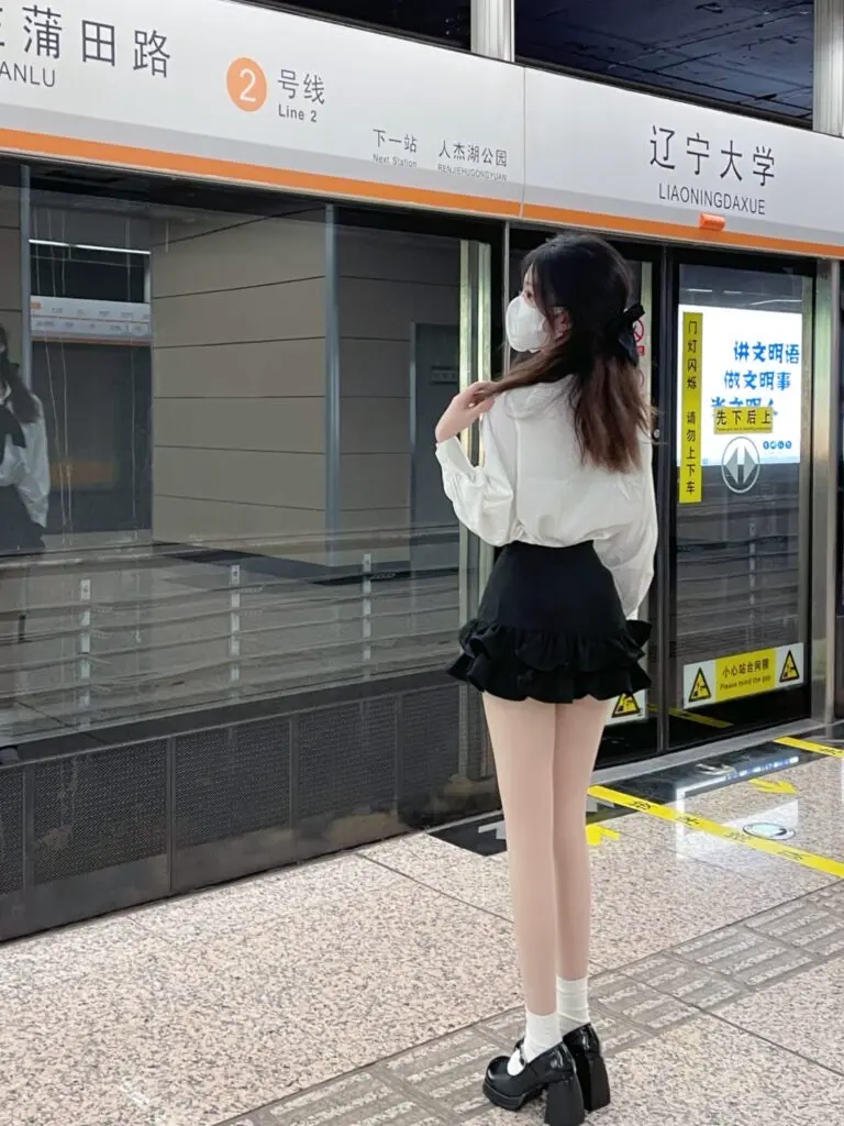 [安安手工女鞋]秒变大长腿～春复古粗跟玛丽珍单鞋女黑色jk小皮鞋高跟鞋