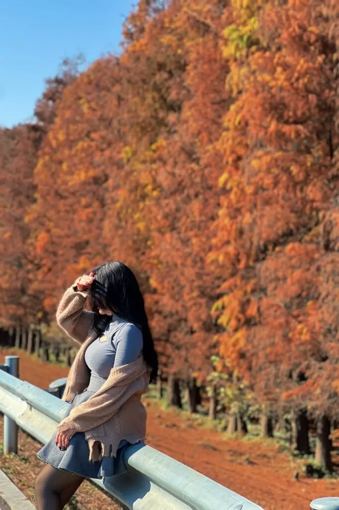 [GAOSITONG]纯欲设计感镂空打底衫女秋冬芭蕾风蓬蓬A字裙套装