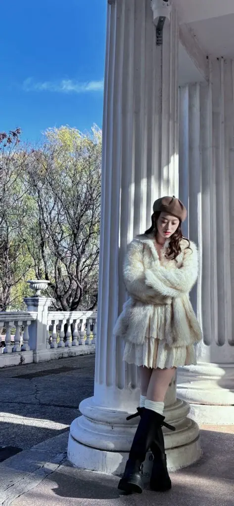 [不二橘]皮带扣长筒靴女小个子增高显瘦不过膝长靴高筒雨靴骑士靴