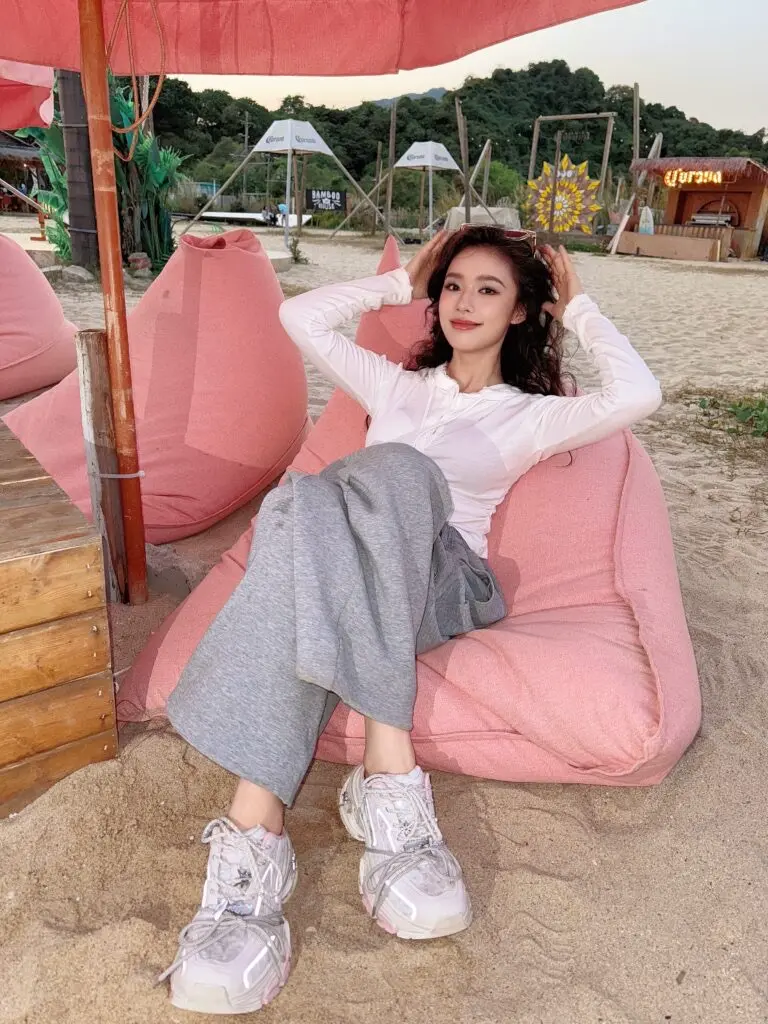 [GGCC]林允同款 未来电音潮流包头老爹拖鞋女休闲半拖鞋