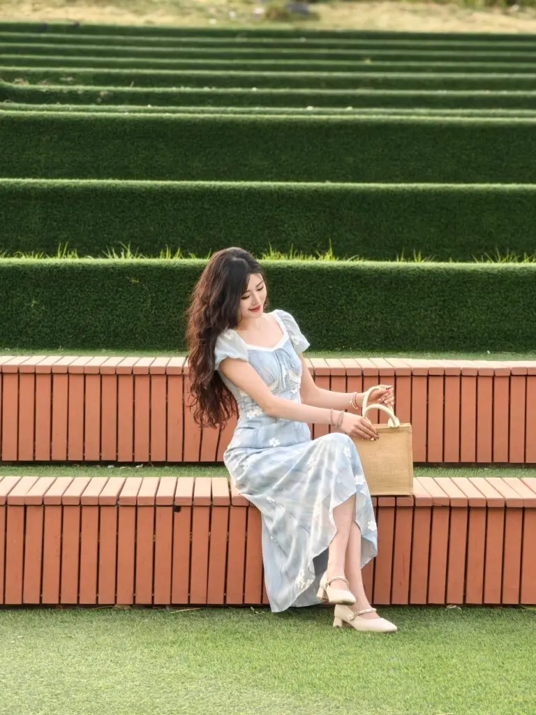 「百丽」法式一字带玛丽珍鞋女浅口真皮粗高跟单鞋子D4A1DAQ5