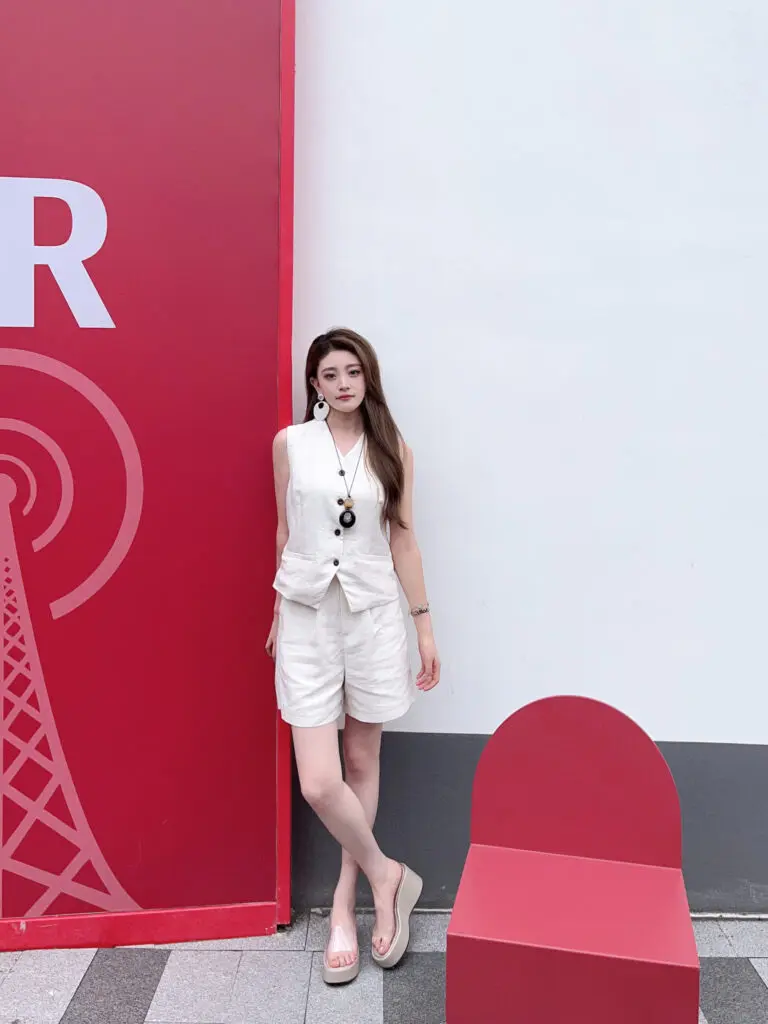 羊皮版！8cm厚底坡跟透明带一字拖鞋外穿夏季小个子增高凉拖