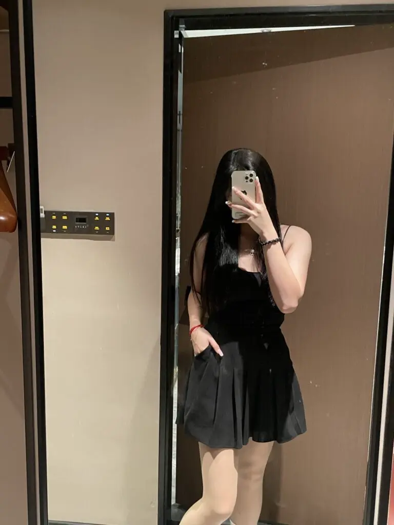 百褶裙女短裙高腰松紧大码胖mm显瘦a字小个子春秋半身裙