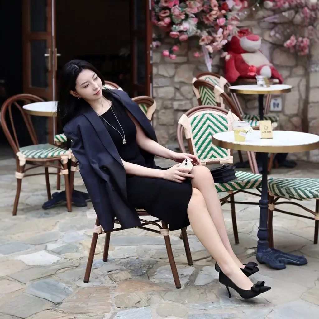 【博主推荐|静音系列】千百度细超高跟鞋女秋季法式单鞋