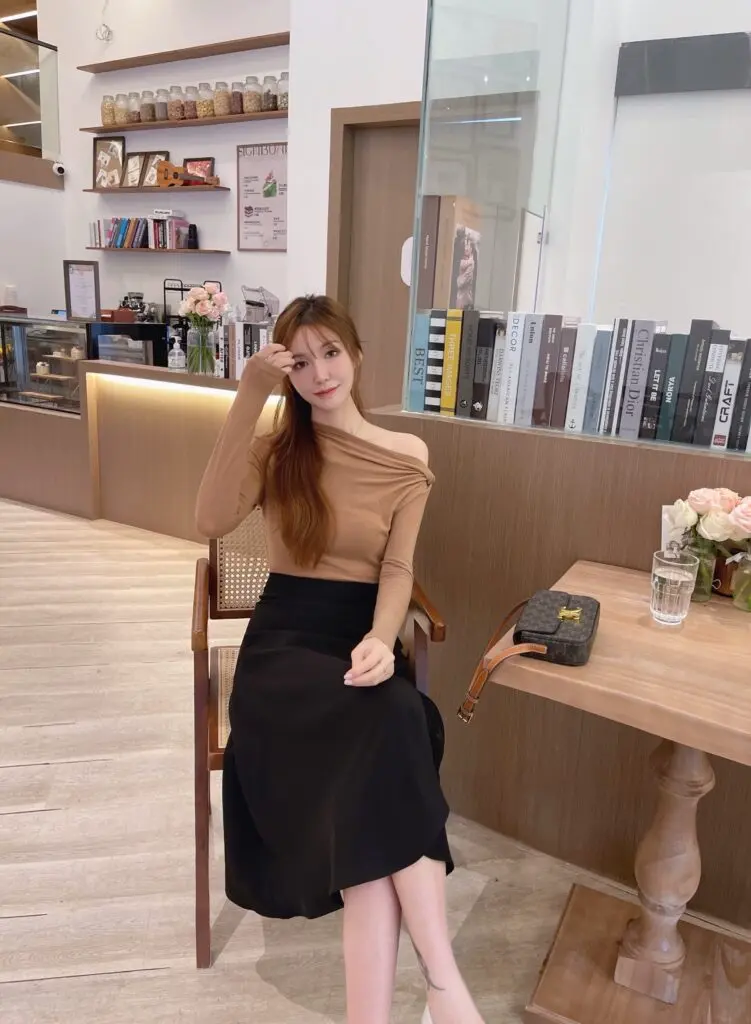 伊希尔秋冬爆款伞裙 小个子显高神器！A字版型遮肉显瘦 高腰设计拉长比例